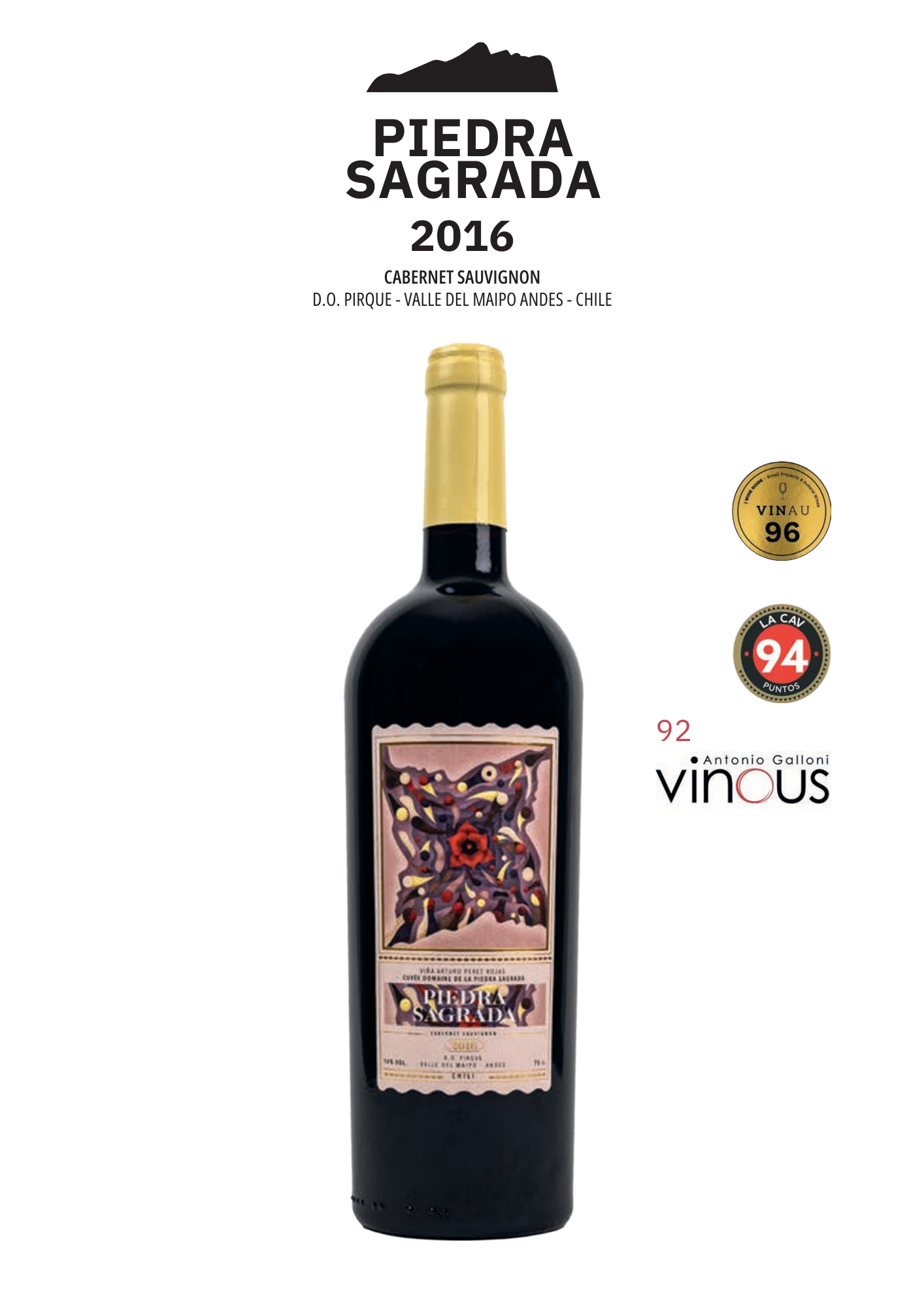 VINO PIEDRA SAGRADA 2016